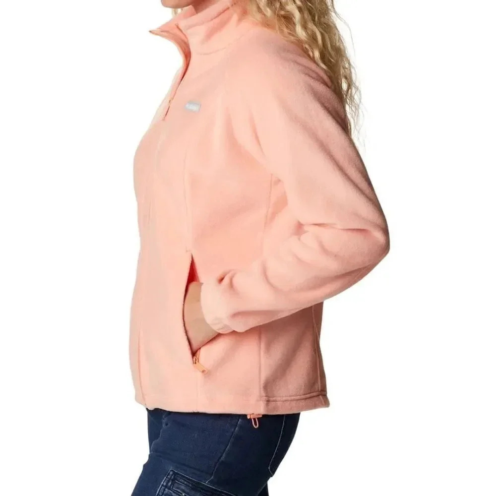 Columbia Women's Benton Springs Fleece Jacket Coral Reef NWT - Picture 4 of 5